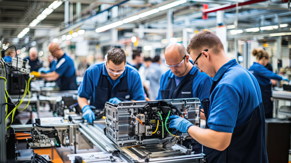 production line manufacturing adjustments
